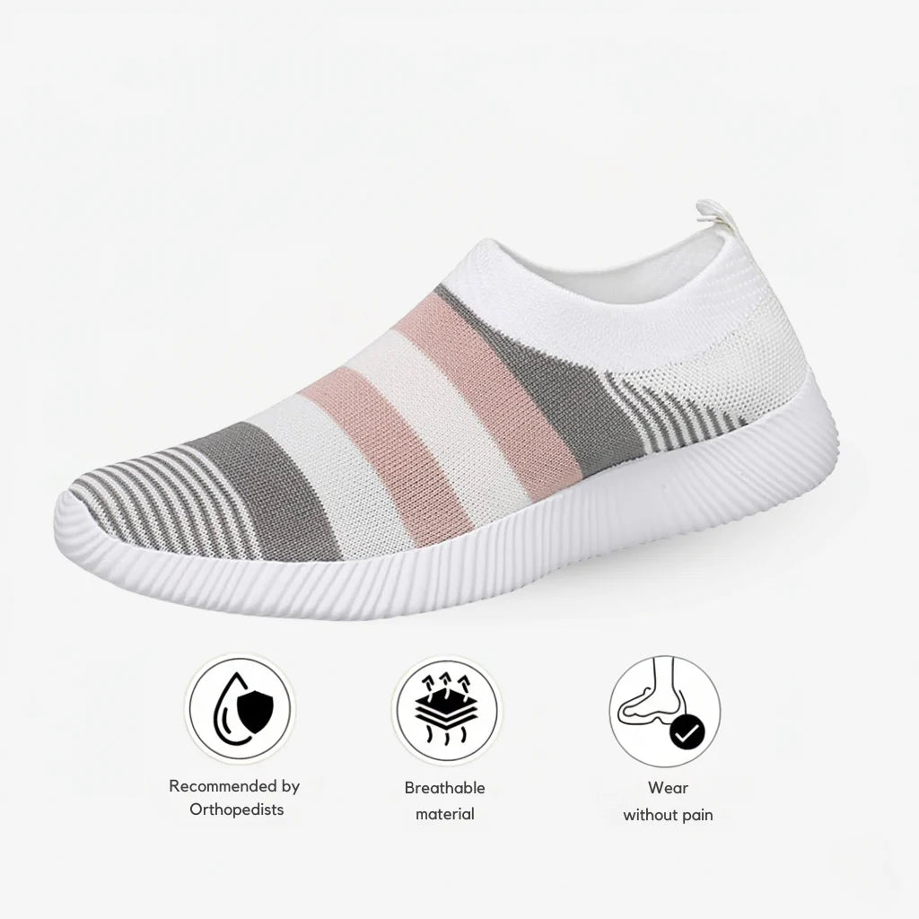 Wells OrthoStep - Breathable Comfort Knit Slip-On Shoes