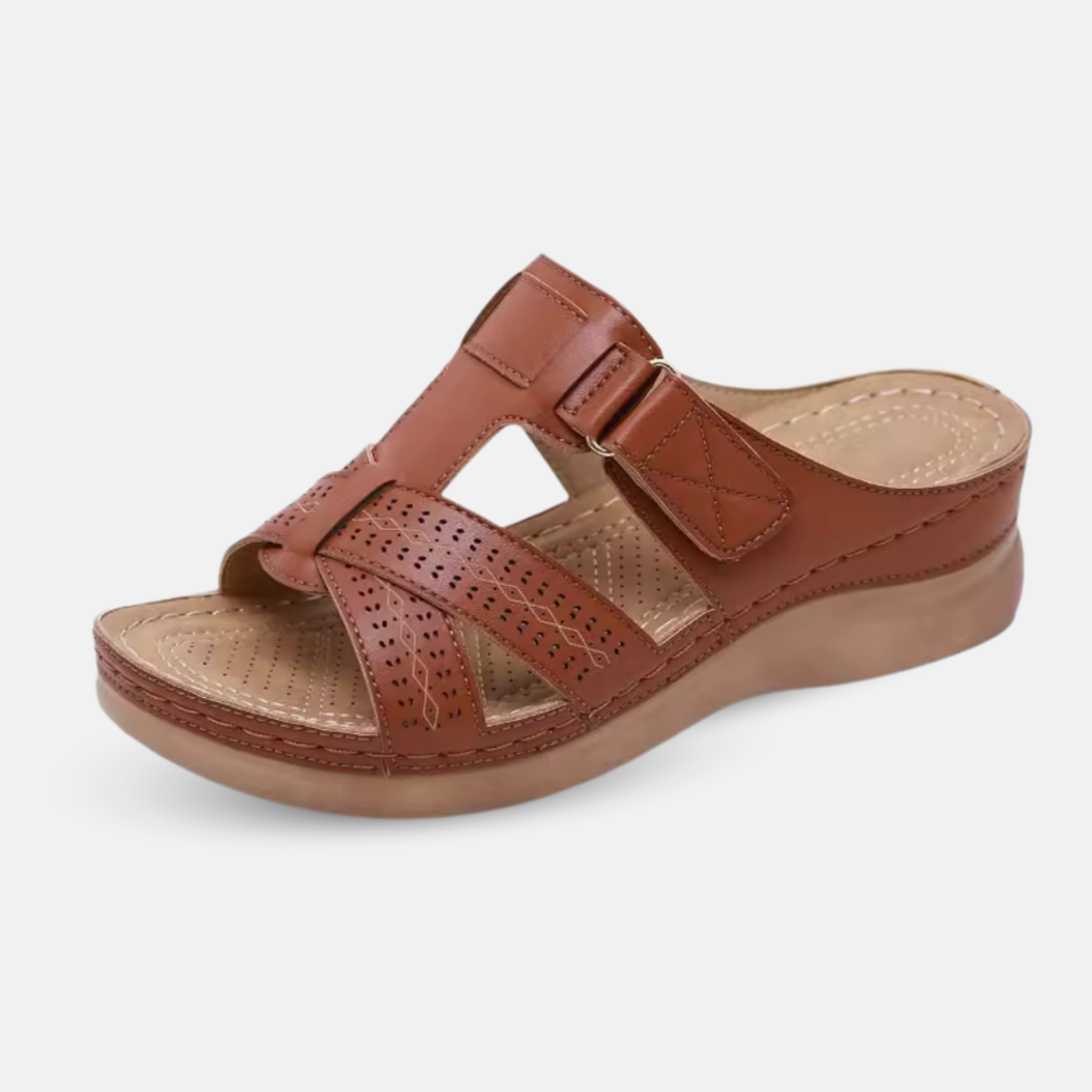 Wells OrthoStep – Lightweight Comfort Wedge Sandals