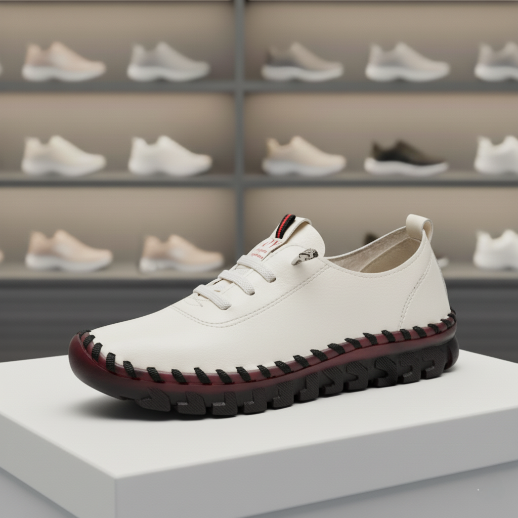 Wells OrthoStep - Lightweight Comfort Oxford Shoes with Soft Sole
