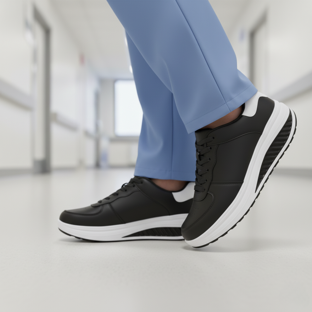 Wells OrthoStep - Breathable Comfort Mid-Top Shoes