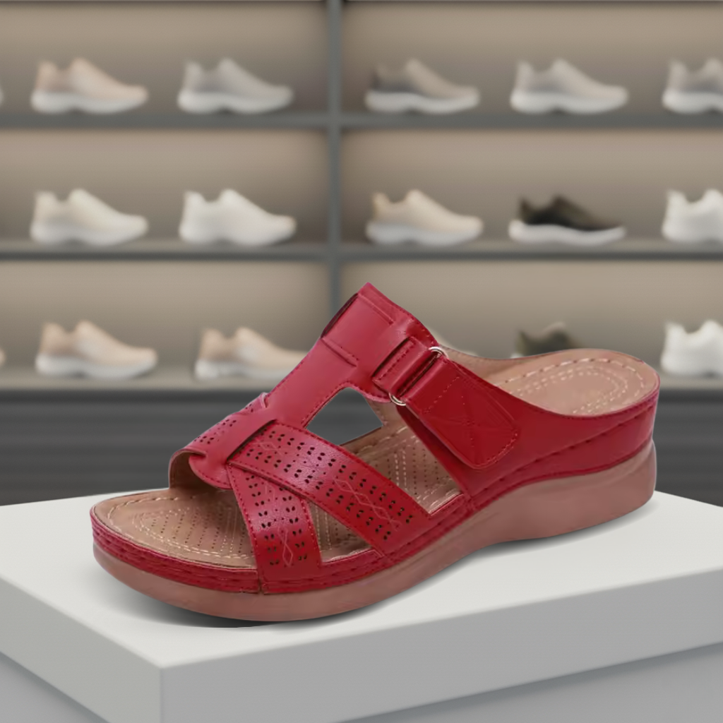 Wells OrthoStep – Lightweight Comfort Wedge Sandals For Women