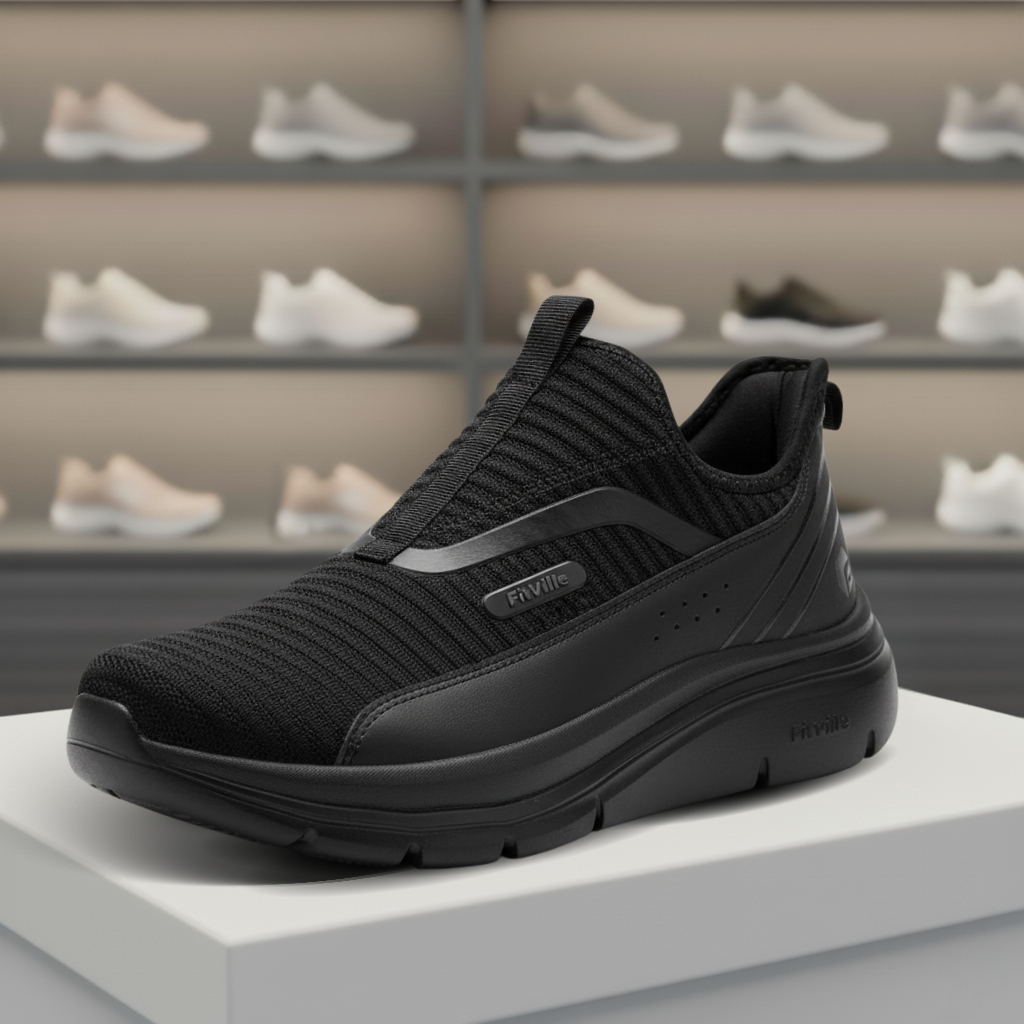 Wells OrthoStep – Unisex Extra Wide Slip-On Walking Shoes