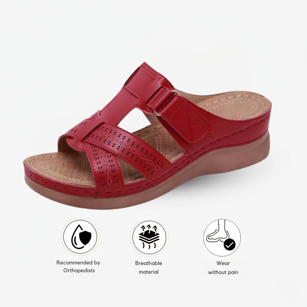 Wells OrthoStep – Lightweight Comfort Wedge Sandals For Women