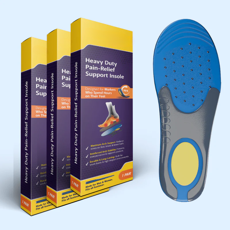 3-Pack Heavy Duty Support Insole