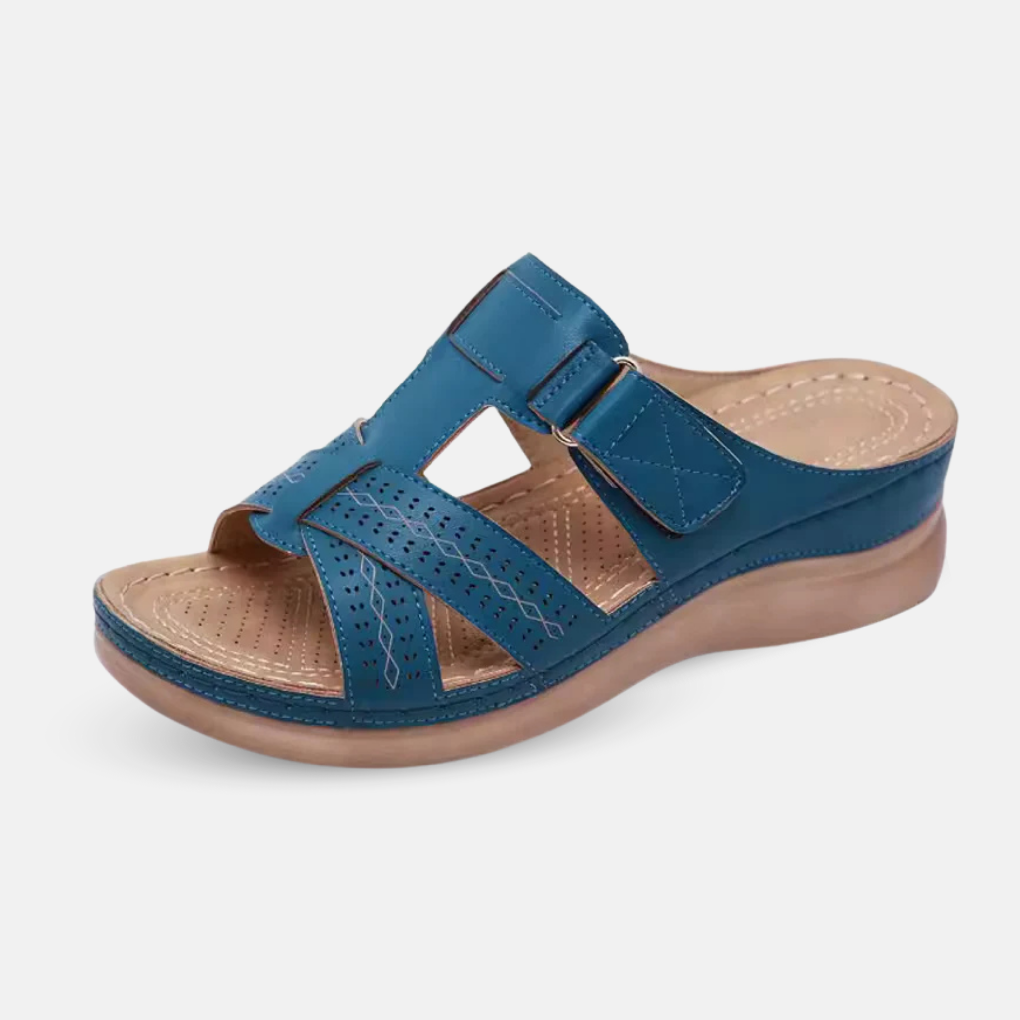 Wells OrthoStep – Lightweight Comfort Wedge Sandals